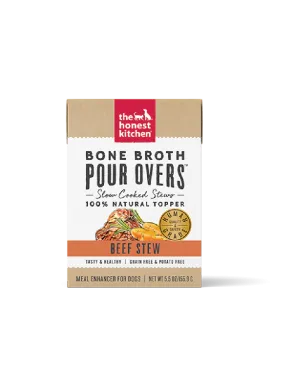 Honest Kitchen Pour Over Bone Broth Beef 5.5oz