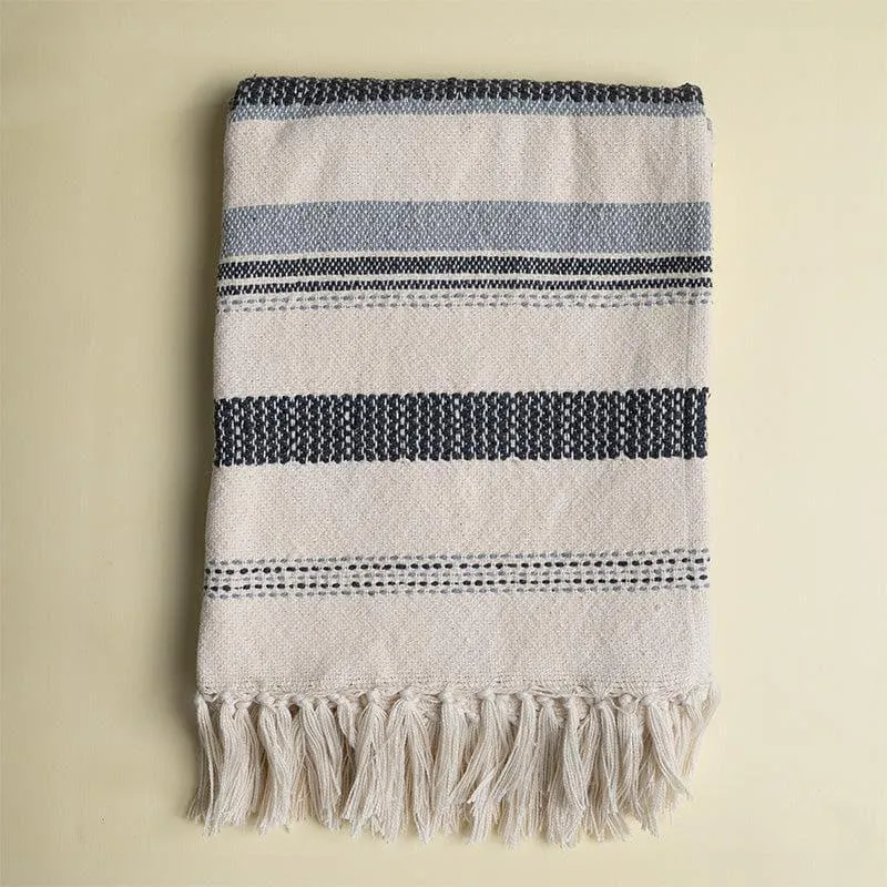 Hygge Striped Throw