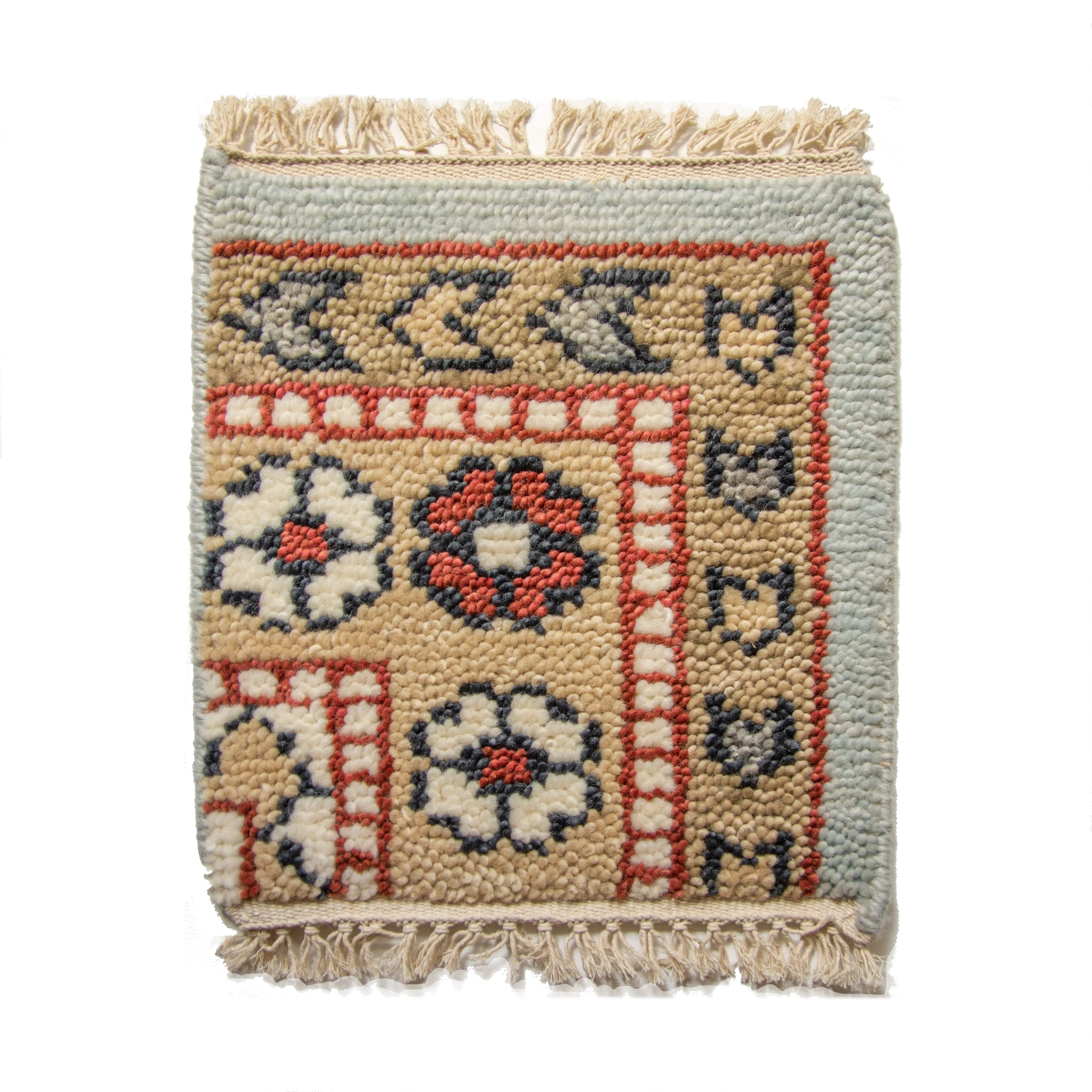 Iconium Collection Turkish Rug Sample (12x12 inch)