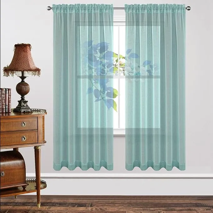 Joydeco Custom Sheer Curtains