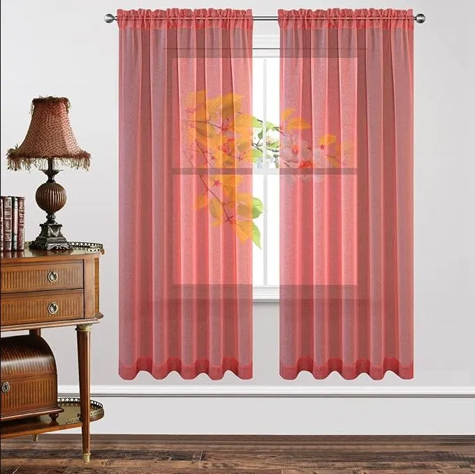 Joydeco Custom Sheer Curtains