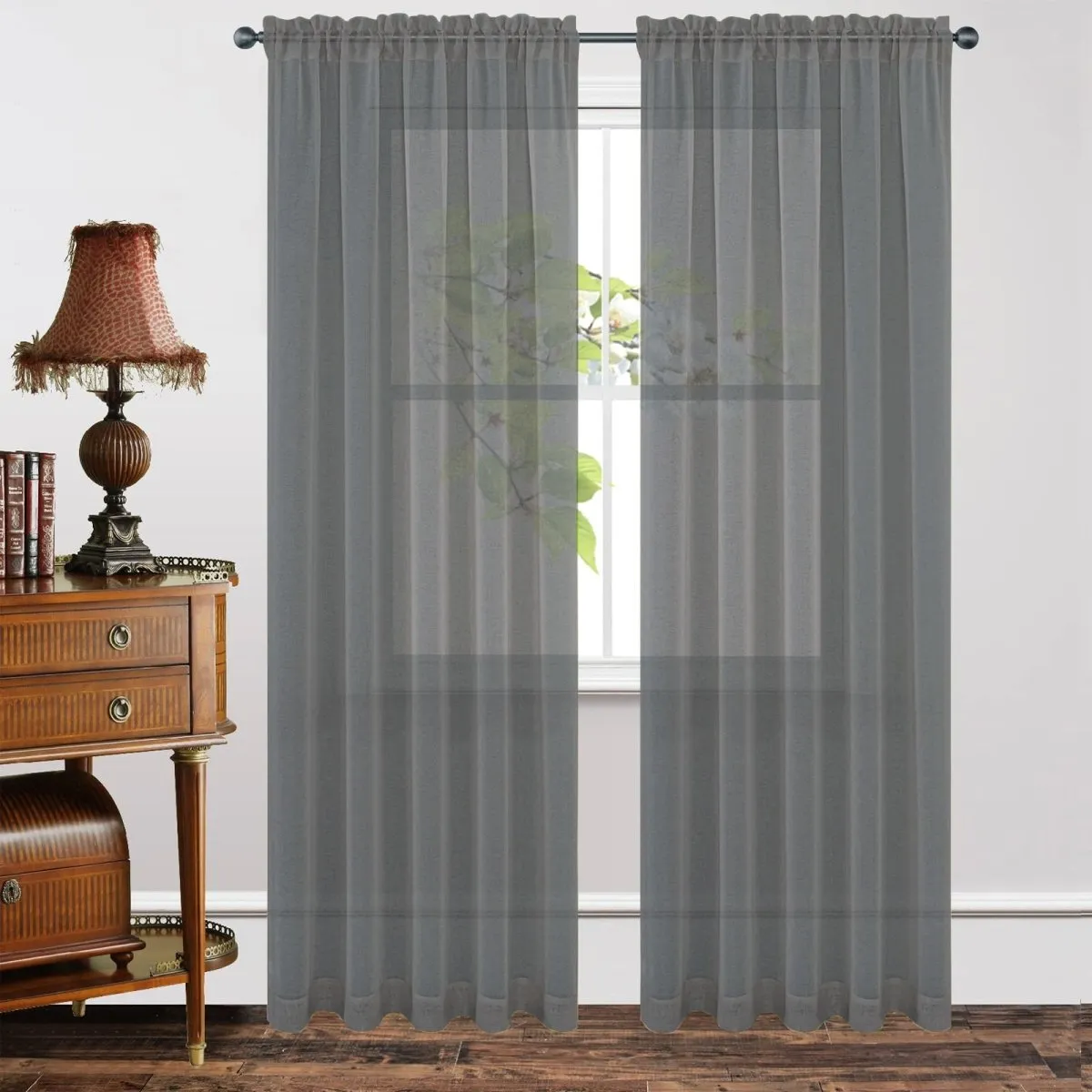 Joydeco Custom Sheer Curtains