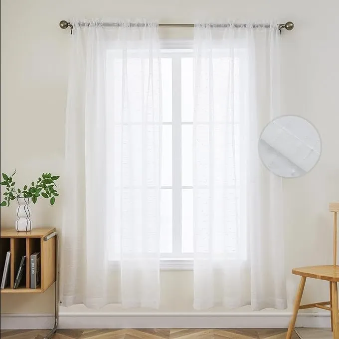 Joydeco Custom Sheer Curtains