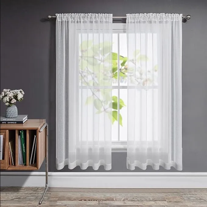 Joydeco Custom Sheer Curtains