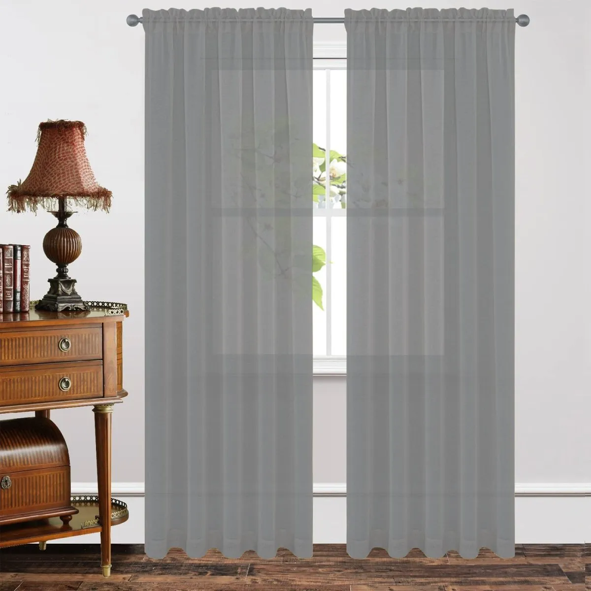 Joydeco Custom Sheer Curtains