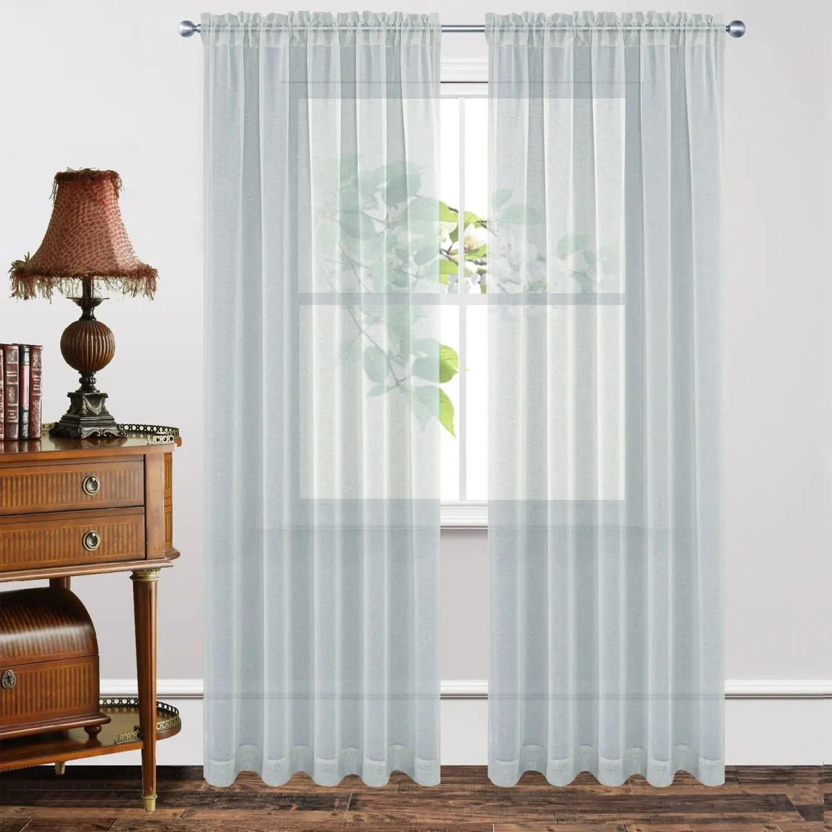 Joydeco Custom Sheer Curtains