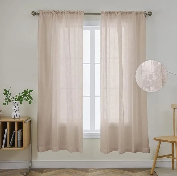 Joydeco Custom Sheer Curtains