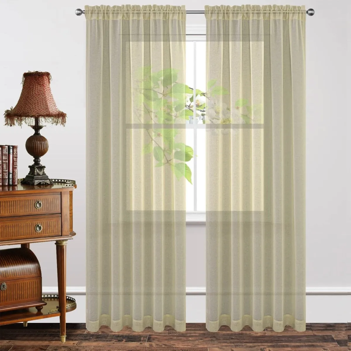 Joydeco Custom Sheer Curtains