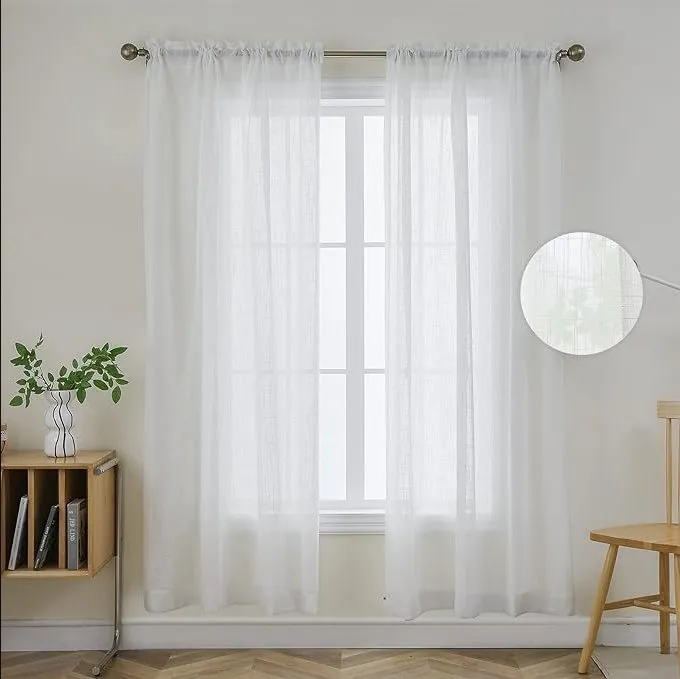 Joydeco Custom Sheer Curtains