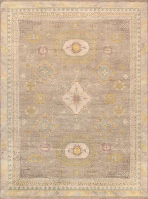 Khotan Collection Hand-Knotted Wool Camel Area Rug-12' 0" X 18' 0"