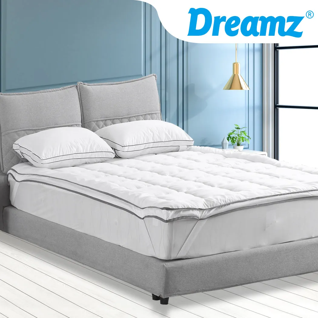 King Single DreamZ Luxury Bedding Pillowtop Mattress single