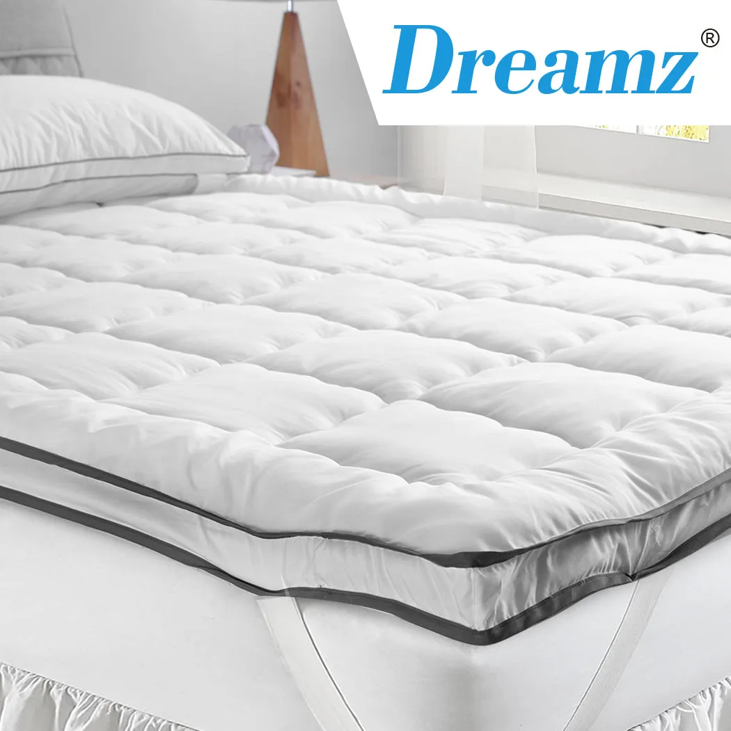 King Single DreamZ Luxury Bedding Pillowtop Mattress single