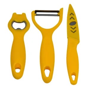 Knife, Peeler & Opener Set