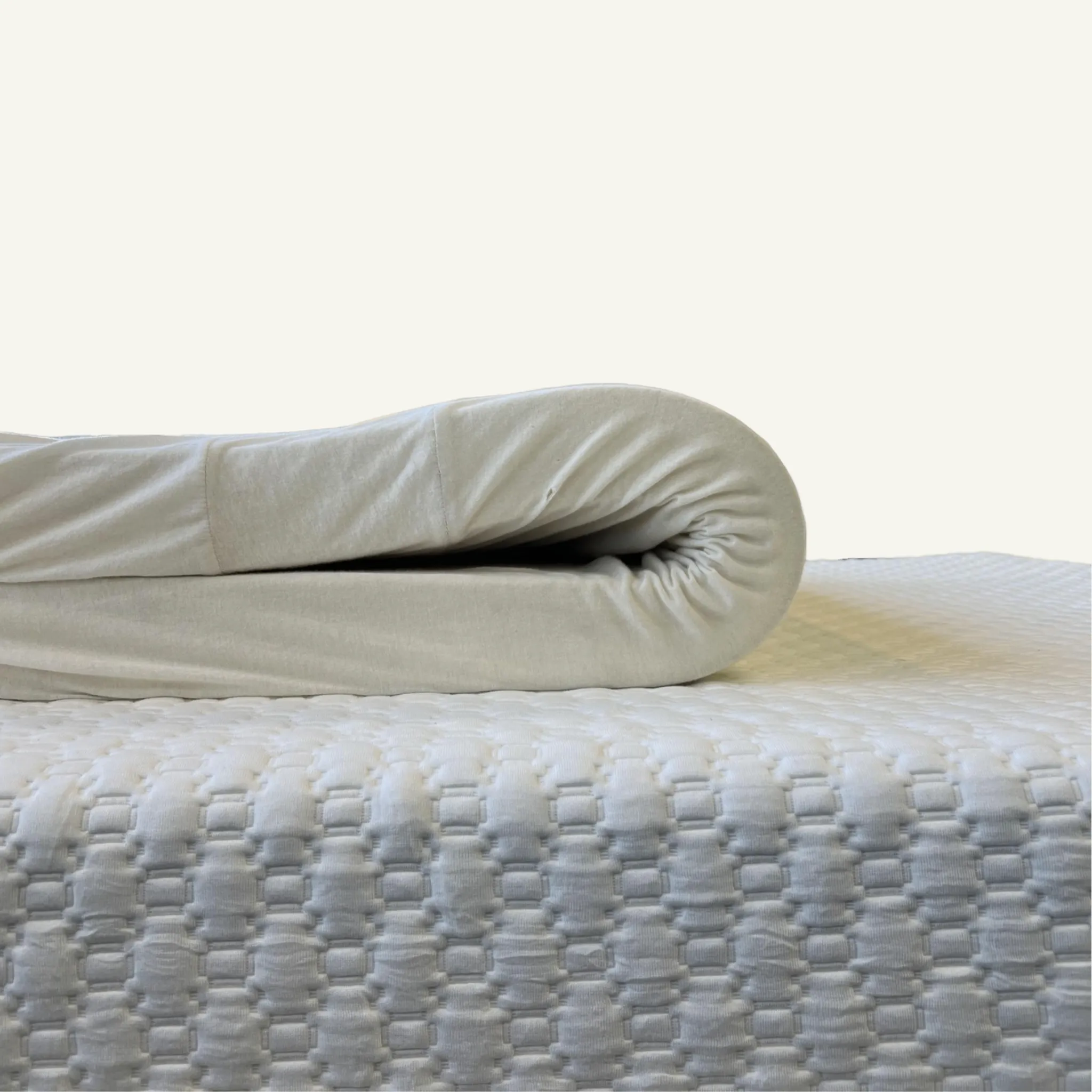 Latex Mattress Topper with Organic Cotton Cover