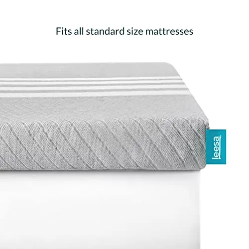 Leesa Mattress Topper with Cooling Foam and Washable Cover, California King Size / 30-Night Trial