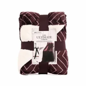 Life Comfort Ultimate Faux Fur Throw - Multi