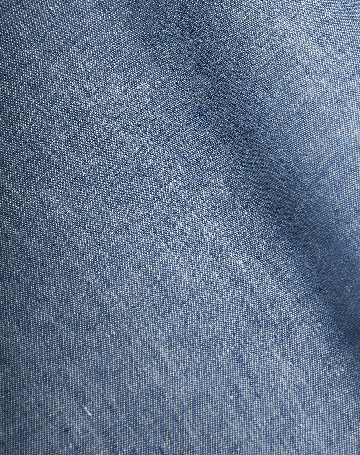 Linen Bedding Two Tone Stonewashed in Denim Color