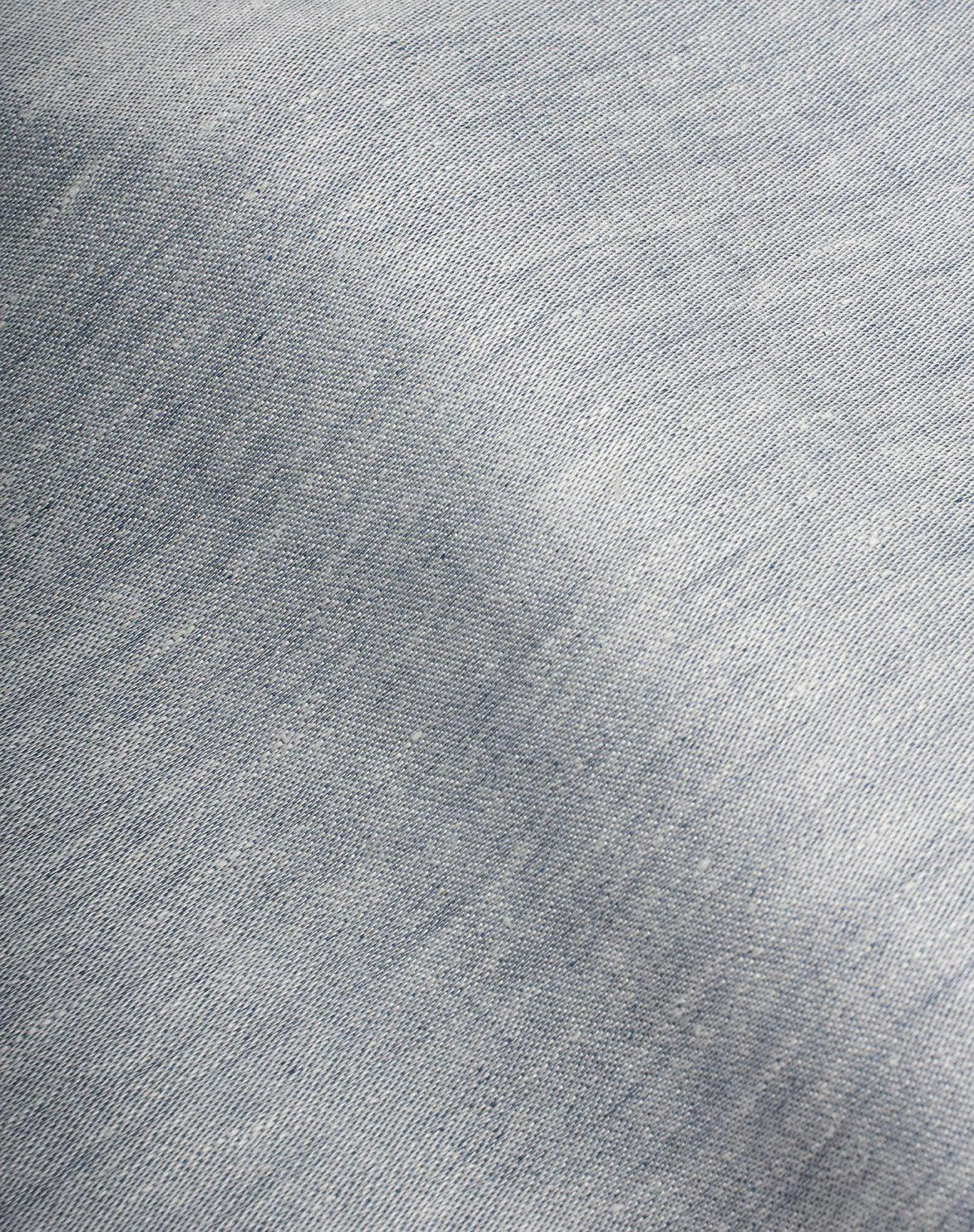 Linen Bedding Two Tone Stonewashed in Denim Color