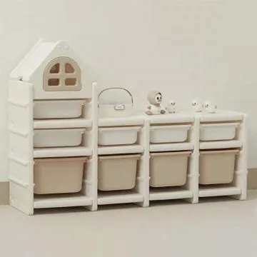 Lucky Baby Children's House Storage Rack Extended