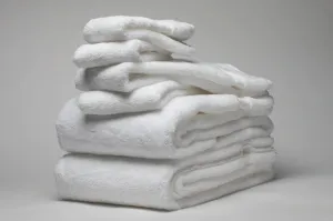 Luxurious Organic Cotton Towel Set by American Blossom Linens Made in USA