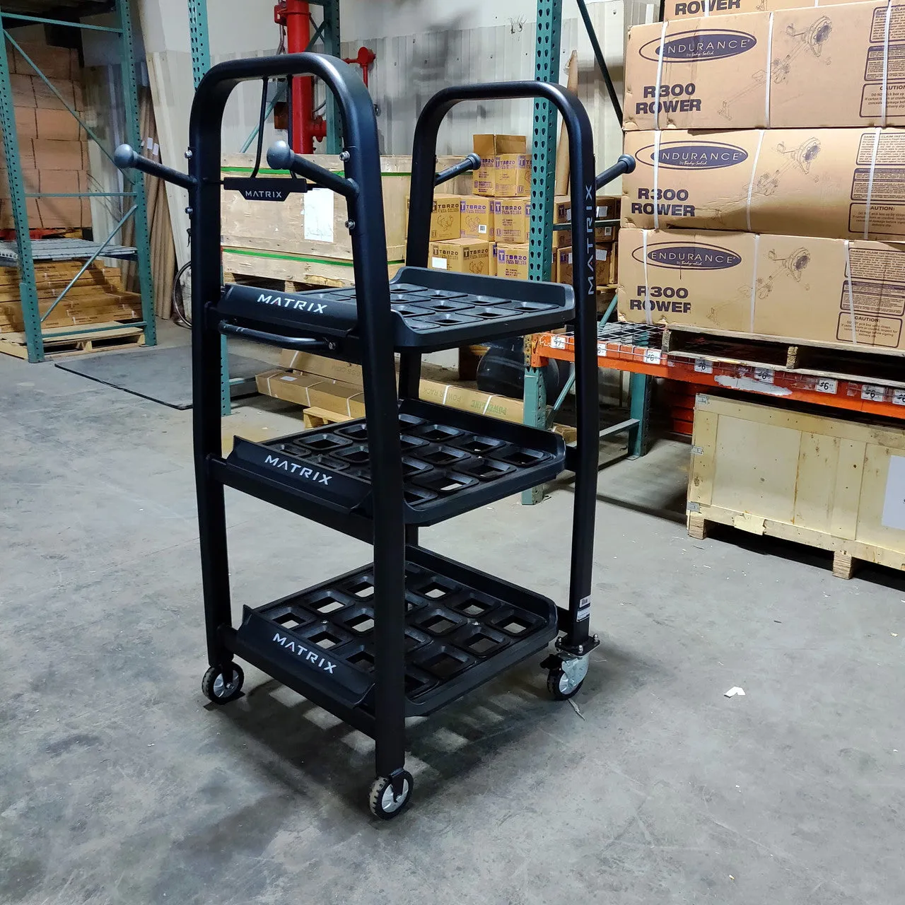 Matrix Connexus 3-Shelf Storage Cart