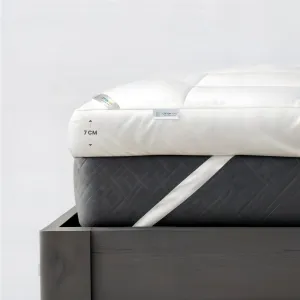 Mattress Topper 200x200 7cm White