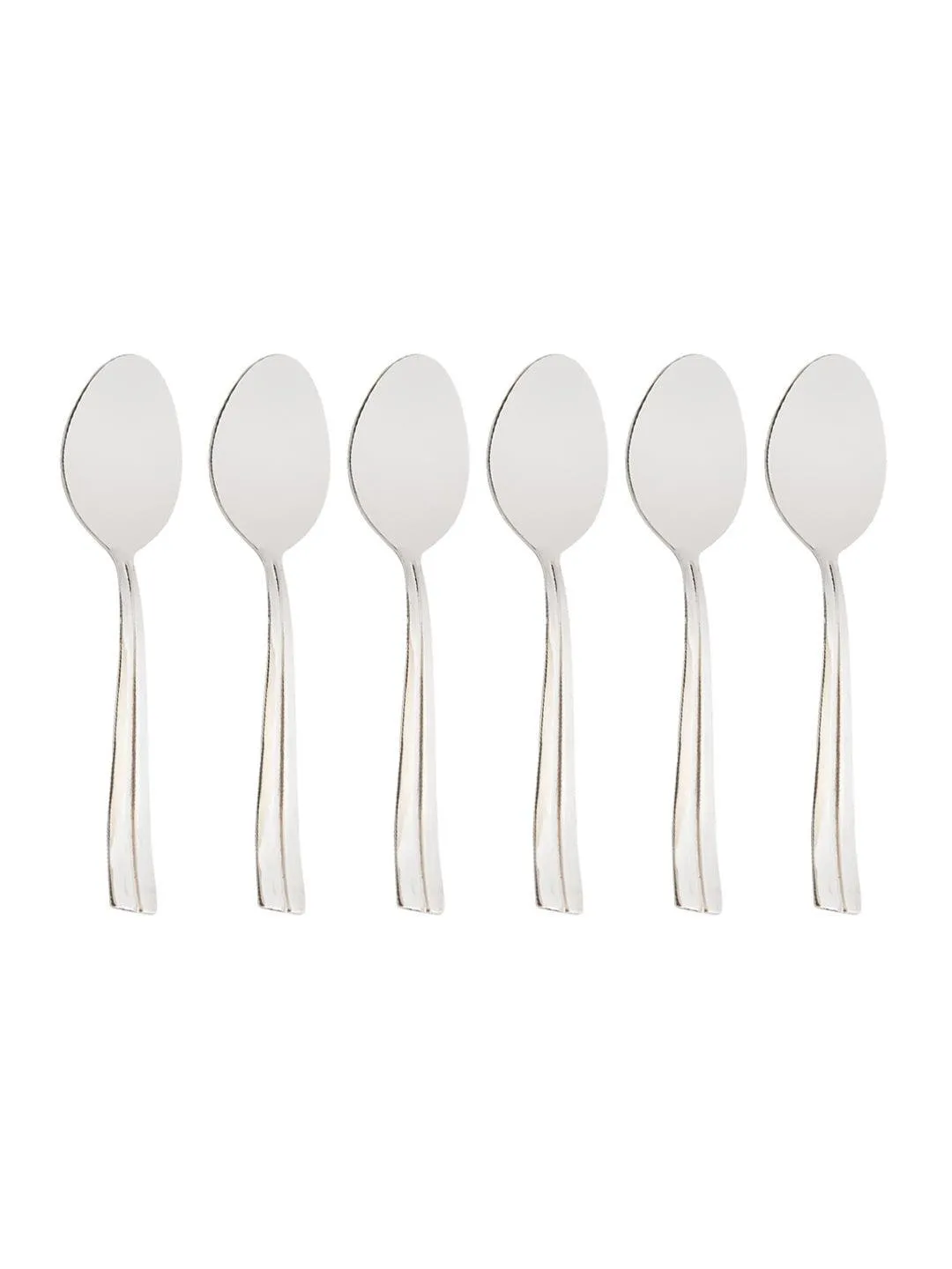 Midline Steel Tableware Cutlery Set Of 18 Pcs With Stand in Silver Colour