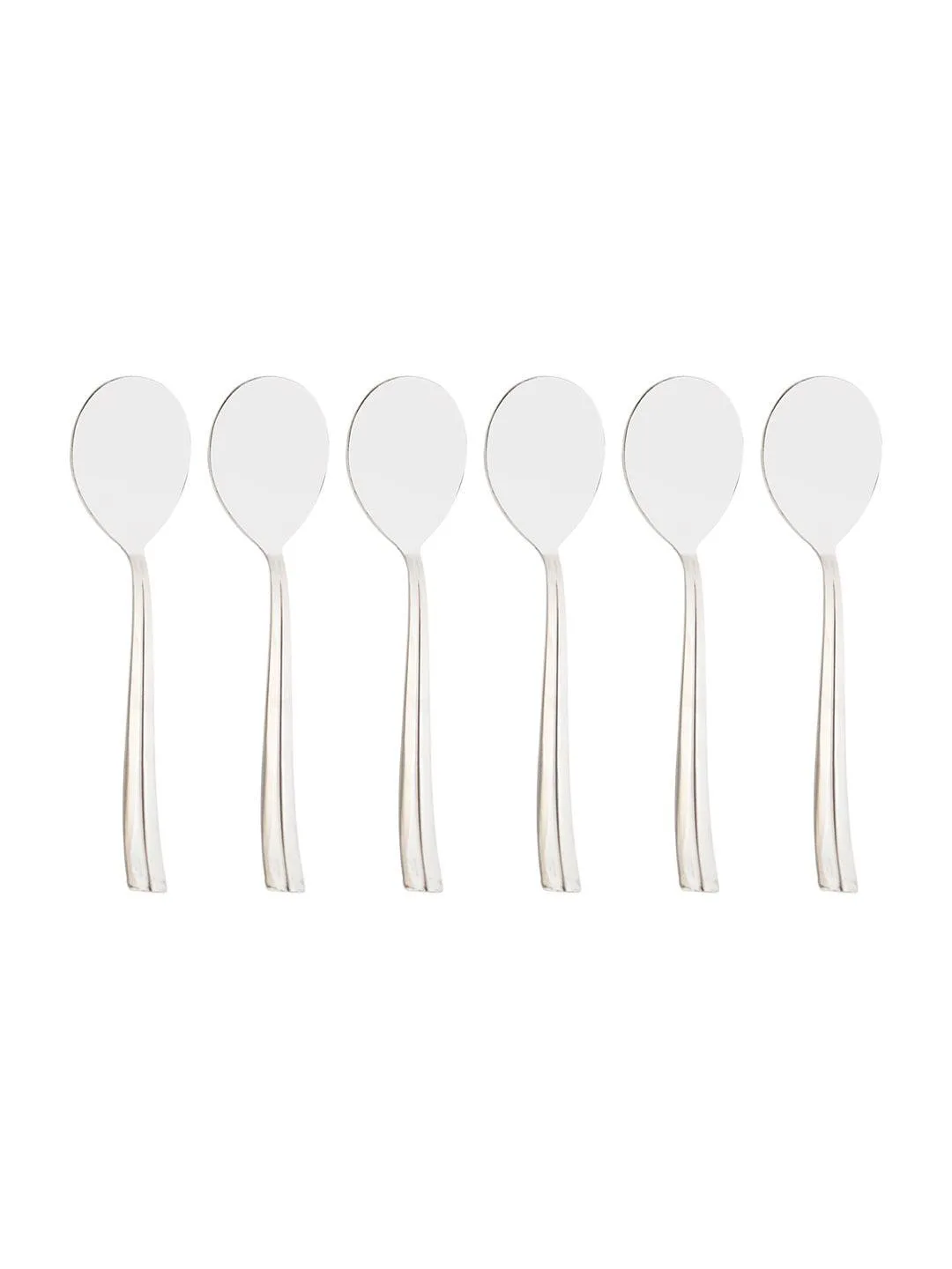 Midline Steel Tableware Cutlery Set Of 18 Pcs With Stand in Silver Colour