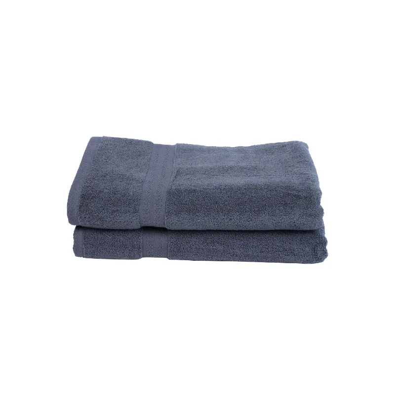 Miorah Bath Towel (Grey) - Set Of Two