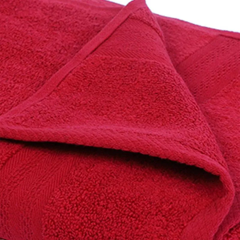 Miorah Towel Combo (Red) - Four Piece Set