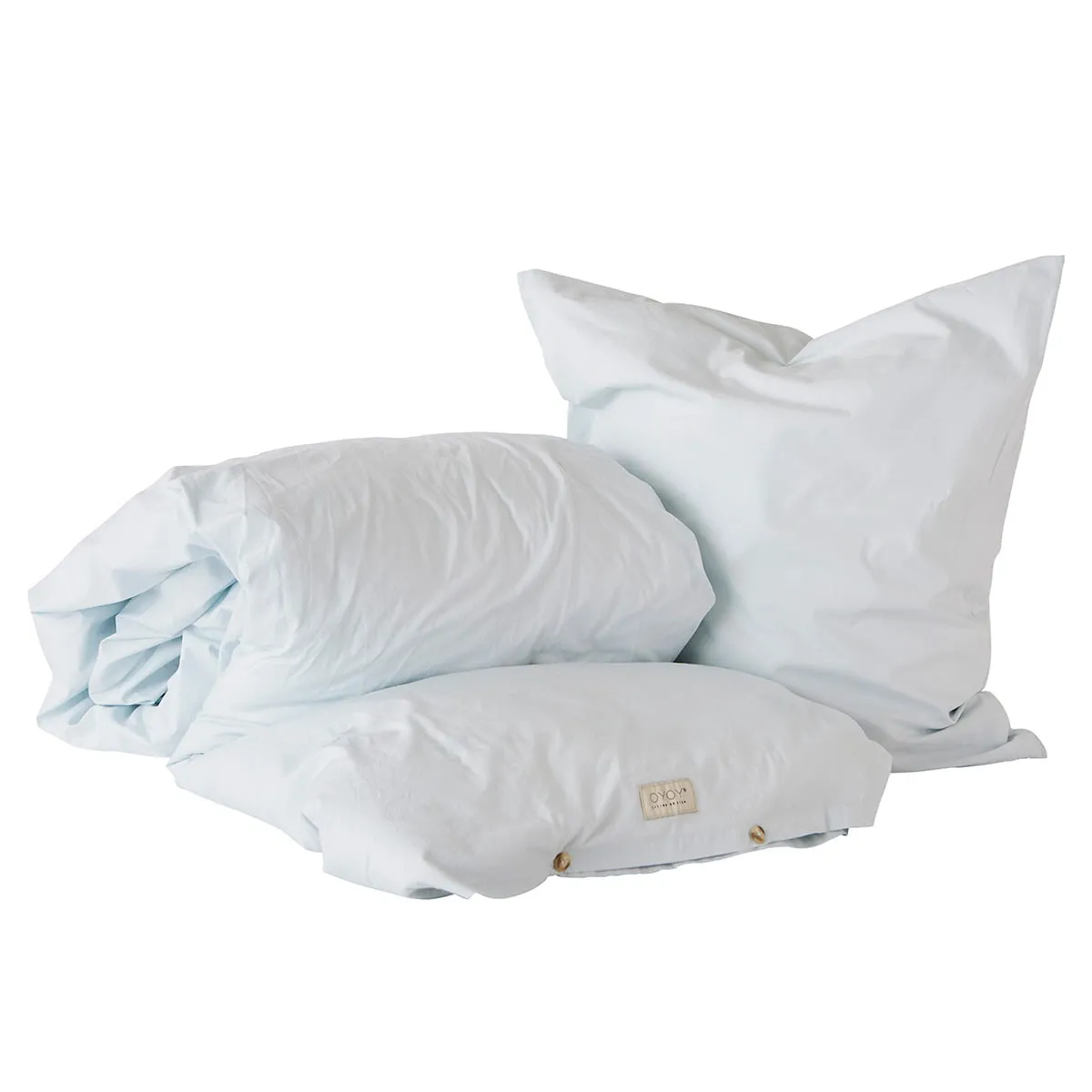 Nuku Bedding - Ice Blue