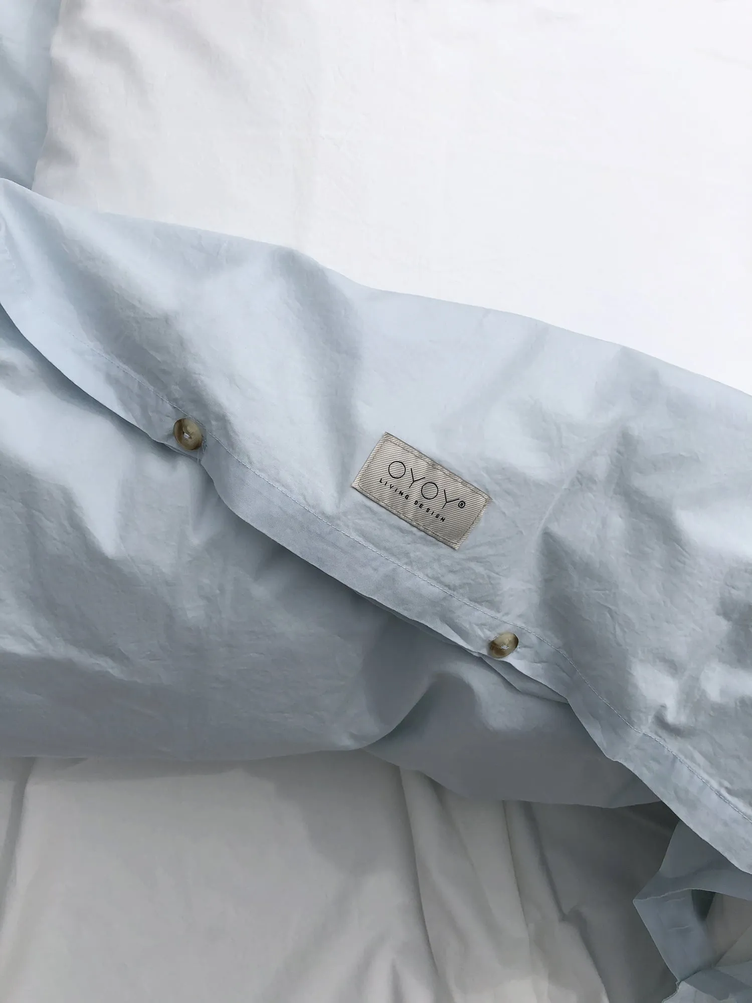 Nuku Bedding - Ice Blue