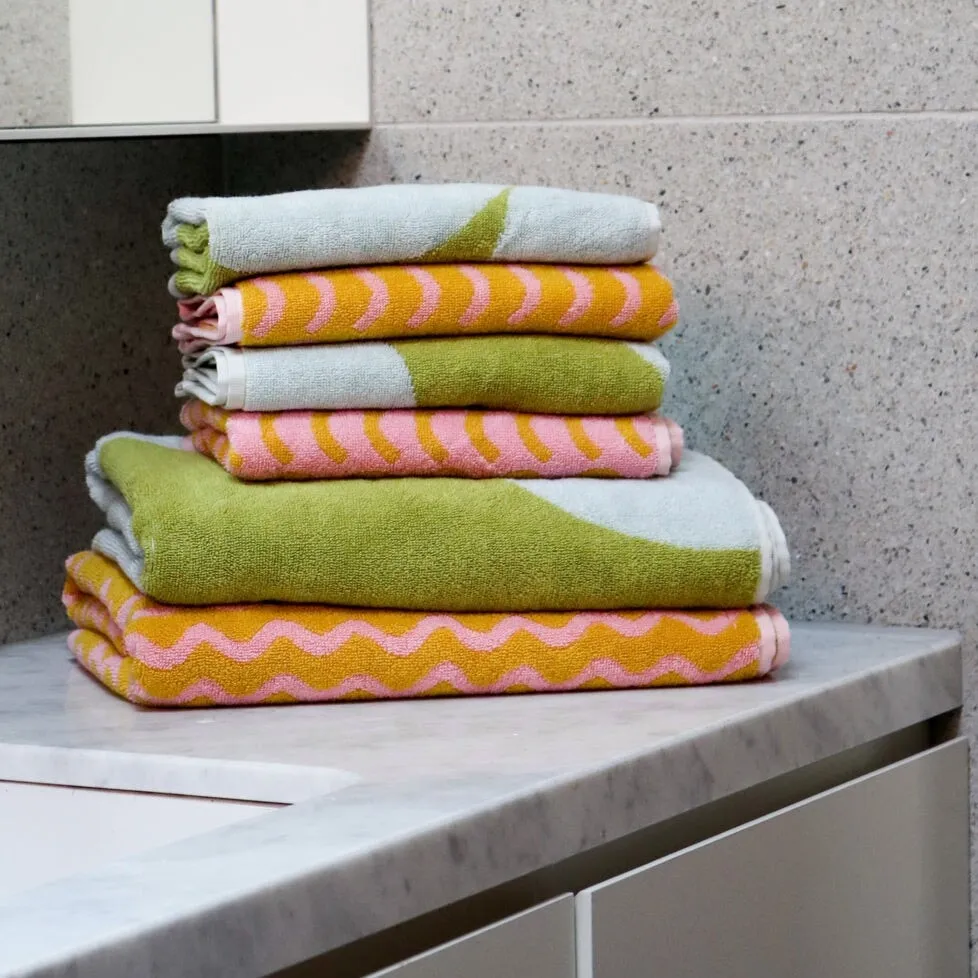 Organic Cotton Pebble Hand Towel