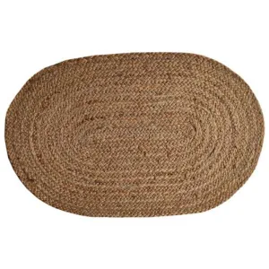 Oval Jute Matt - 50cm x 80cm