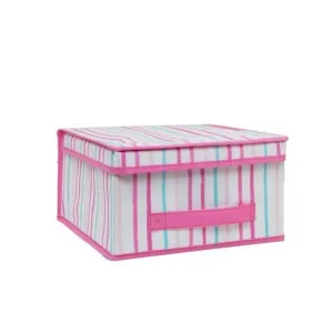 Painterly Pink Storage Box - Medium