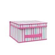 Painterly Pink Storage Box - Medium