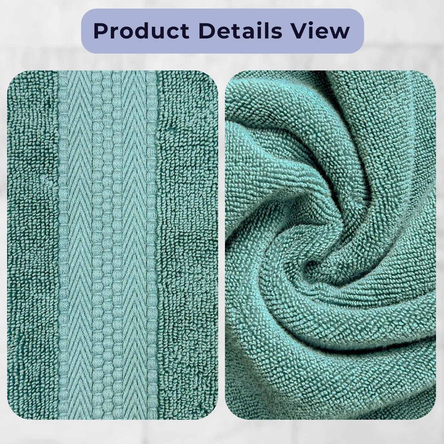 Rangoli Cloud Soft 100% Cotton Hand Towels | 625 GSM Ultra-Soft & Highly Absorbent | Quick Drying, Durable & Gentle on Skin | Perfect for Bathroom, Gym & Kitchen Use