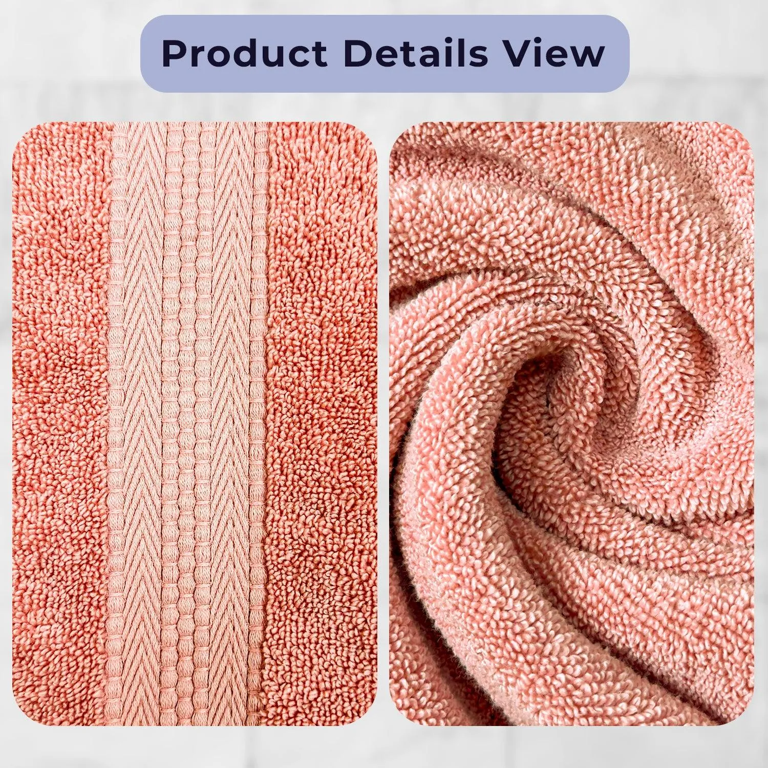 Rangoli Cloud Soft 100% Cotton Hand Towels | 625 GSM Ultra-Soft & Highly Absorbent | Quick Drying, Durable & Gentle on Skin | Perfect for Bathroom, Gym & Kitchen Use