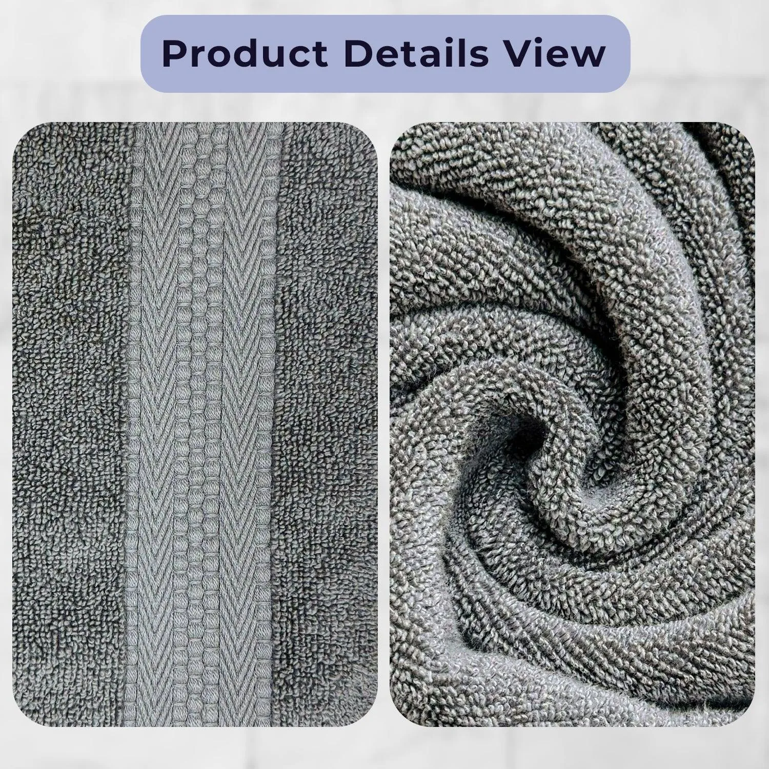 Rangoli Cloud Soft 100% Cotton Hand Towels | 625 GSM Ultra-Soft & Highly Absorbent | Quick Drying, Durable & Gentle on Skin | Perfect for Bathroom, Gym & Kitchen Use