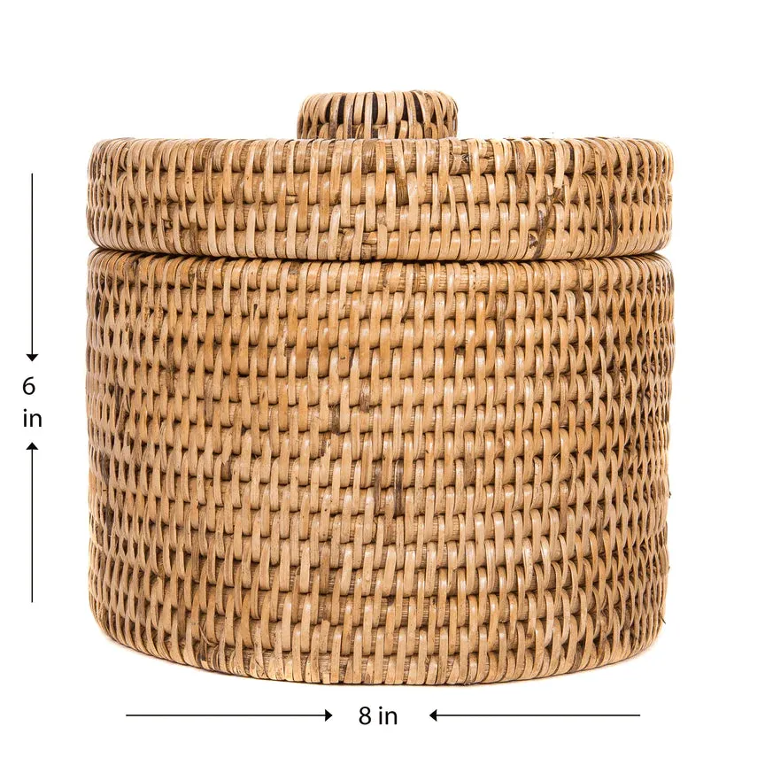 Round Tissue Storage Basket