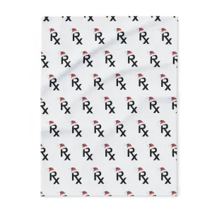 Rx Santa Hat - Arctic Fleece Blanket (White)