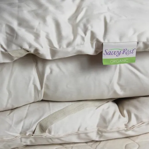 Savvy Rest Organic Savvy Woolsy Wool Mattress Topper