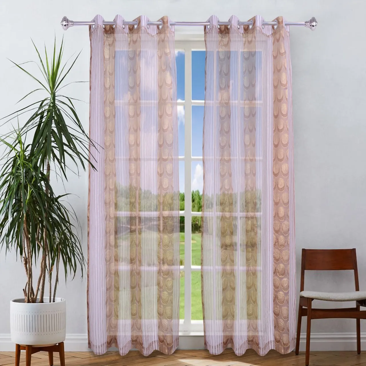 Self-design Organza Curtains 20204