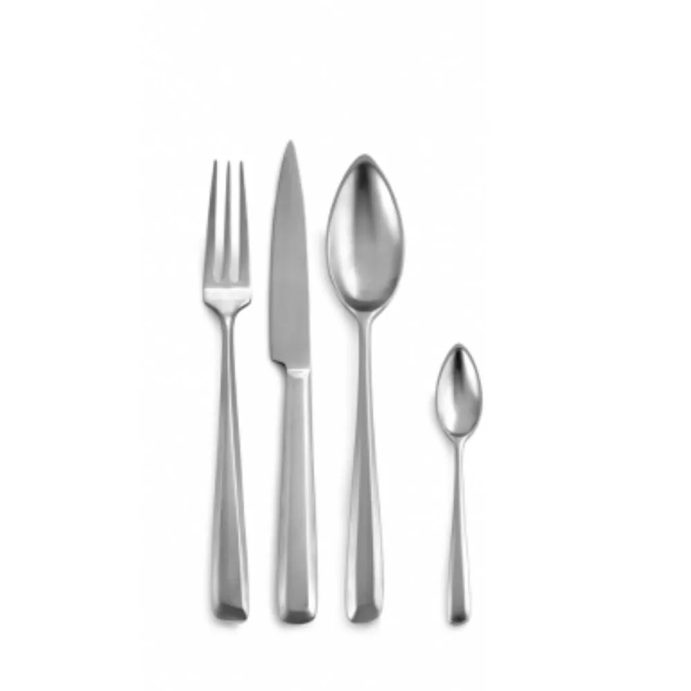 Serax Zoë set 24 cutlery matt steel