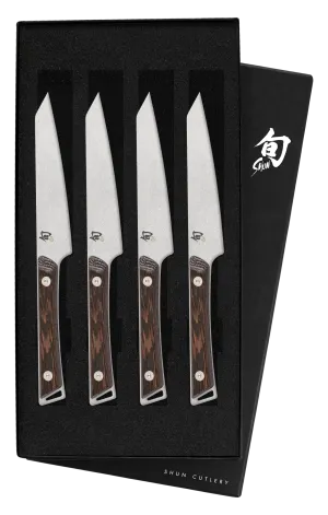 Shun Kanso 4-Piece Steak Knife Set