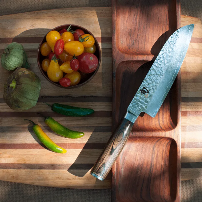 Shun Premier Santoku Knife, 5.5-in.