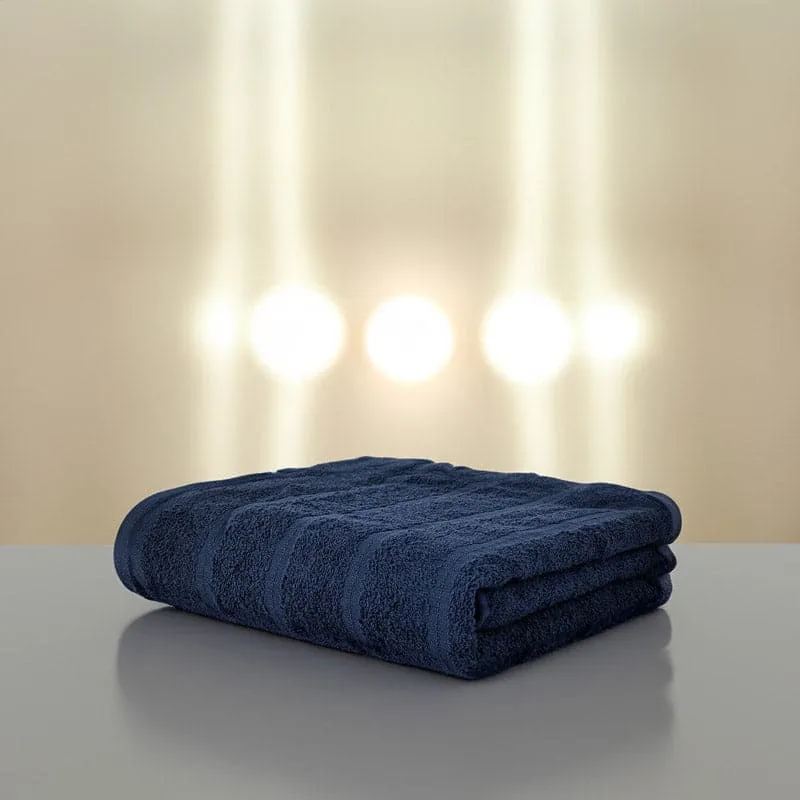 Soak Sorcery Bath Towel - Dark Blue