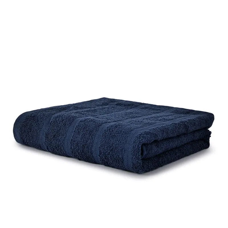 Soak Sorcery Bath Towel - Dark Blue