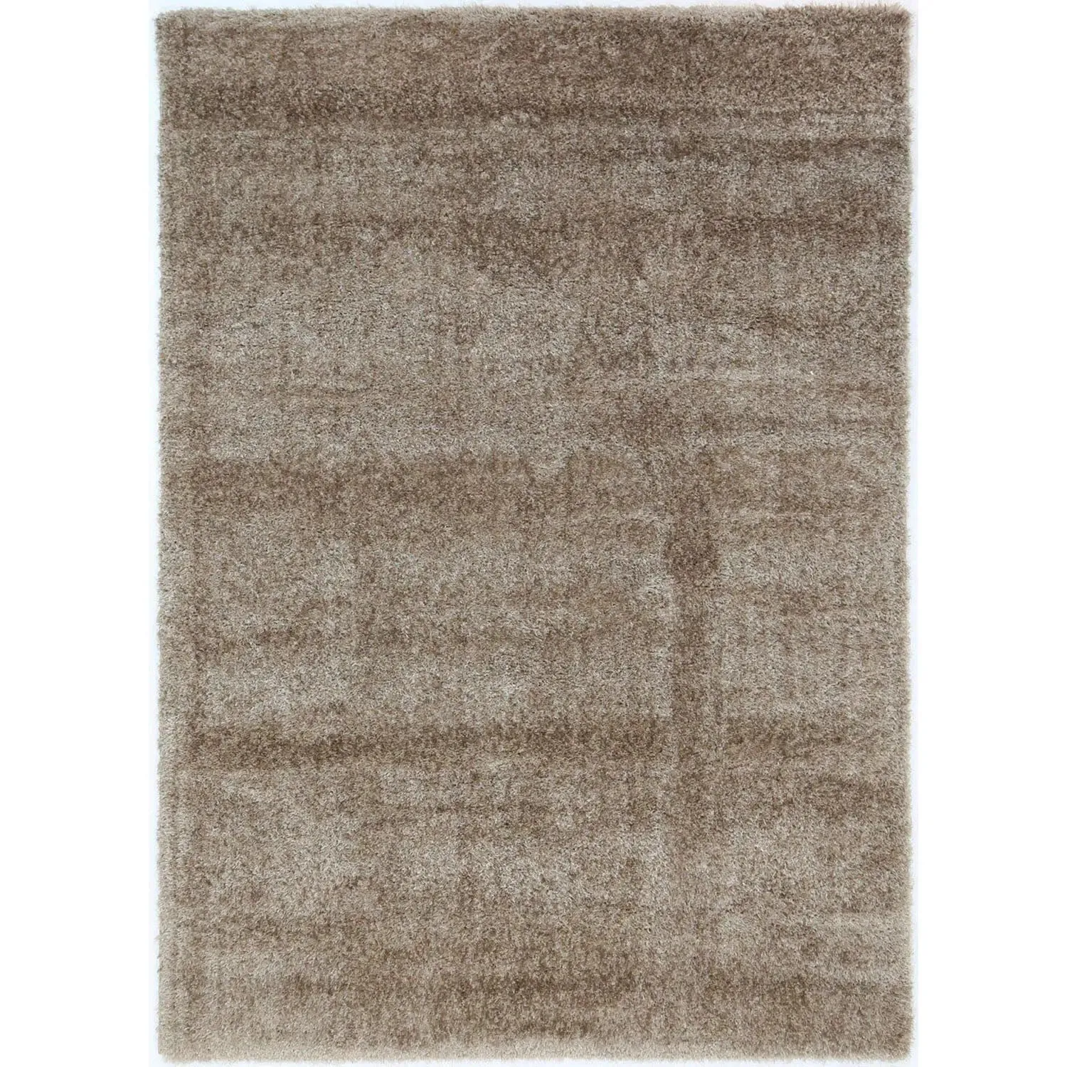 Soft Shaggy Dark Beige Rug