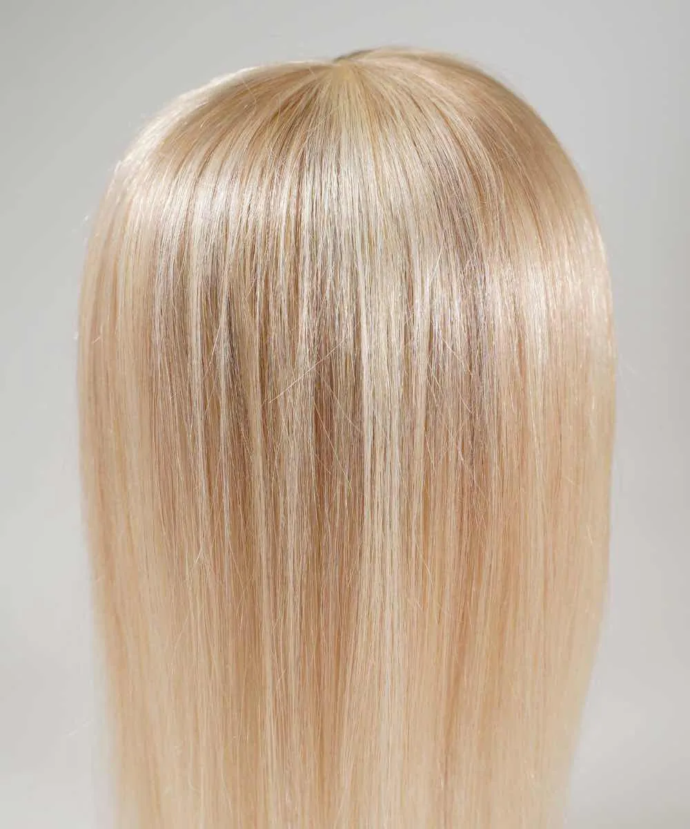 Straight Human Hair Crown Topper